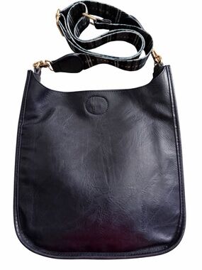 Ahdorned Vegan Leather Classic Messenger Crossbody Bag